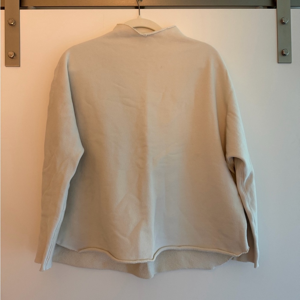 Frank & Eileen Cream Teddy Jacket